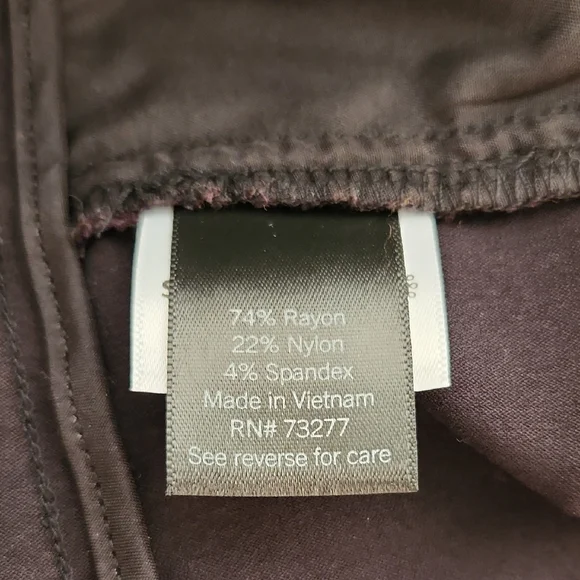 Simply Vera Vera Wang Black Pants - Picture 6 of 7